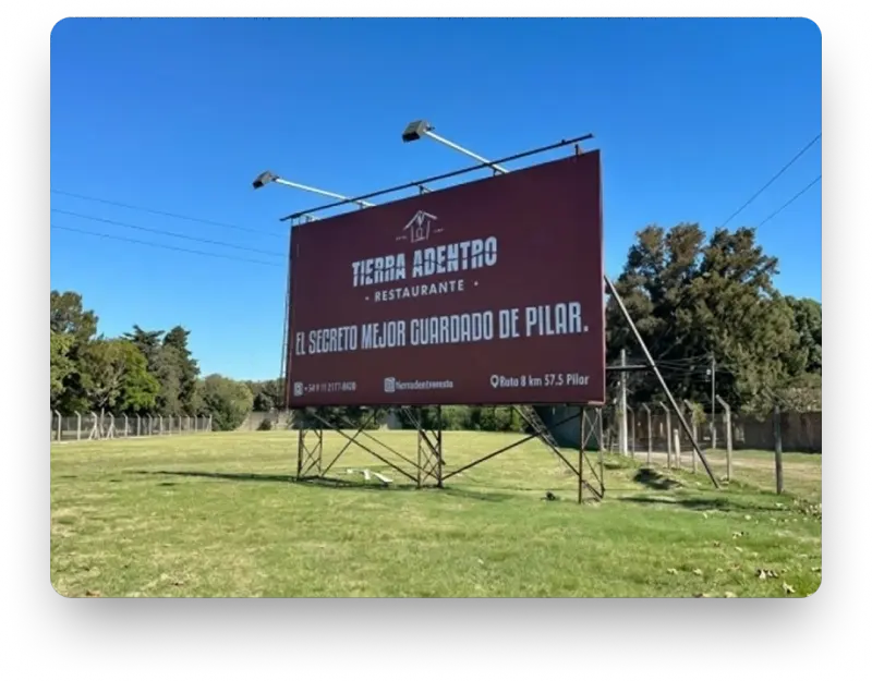 Cartelería Publicitaria — Gráfica Croma
