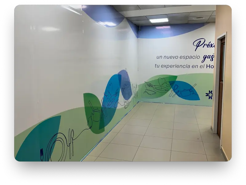 Decoración de Oficinas · Gráfica Croma